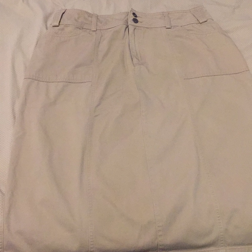 Cato khaki skirt